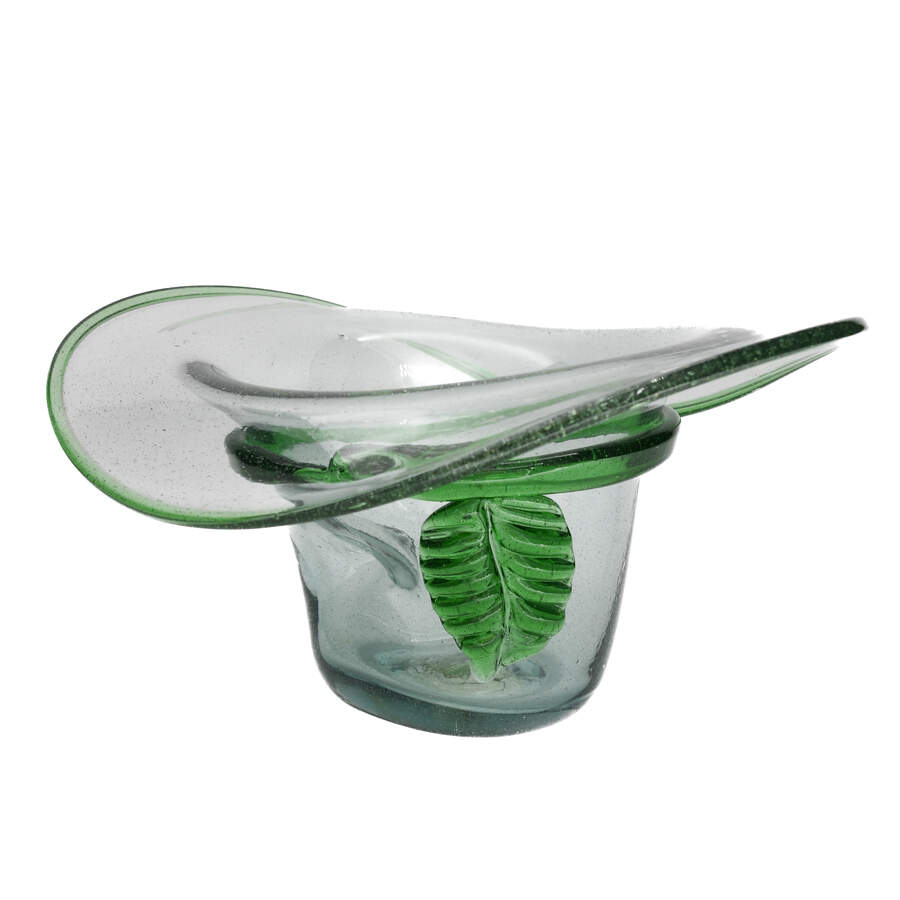 Art Glass Cowboy Hat Bowl-4