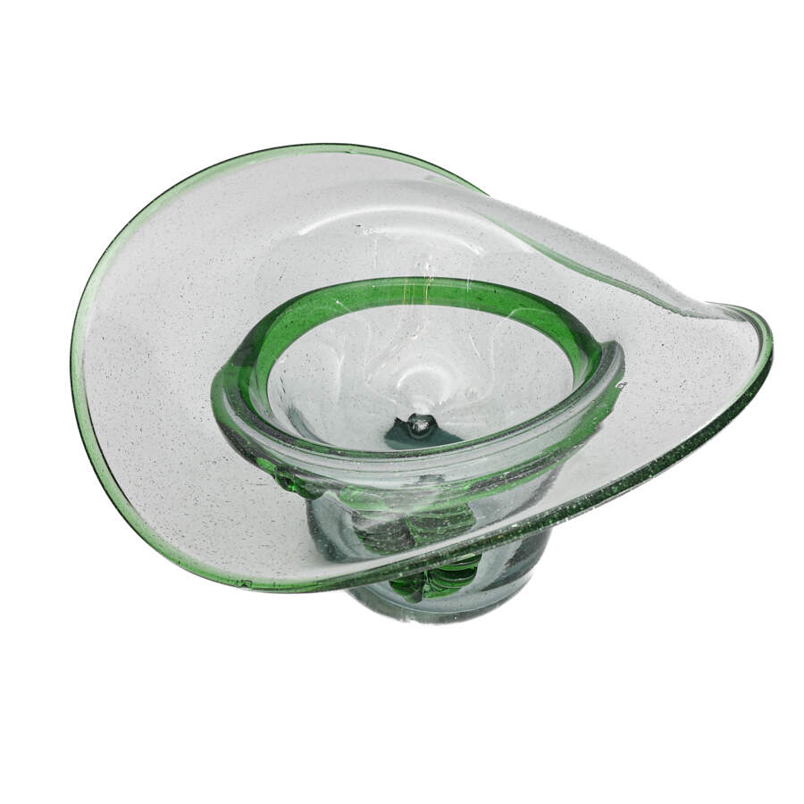 Art Glass Cowboy Hat Bowl-2