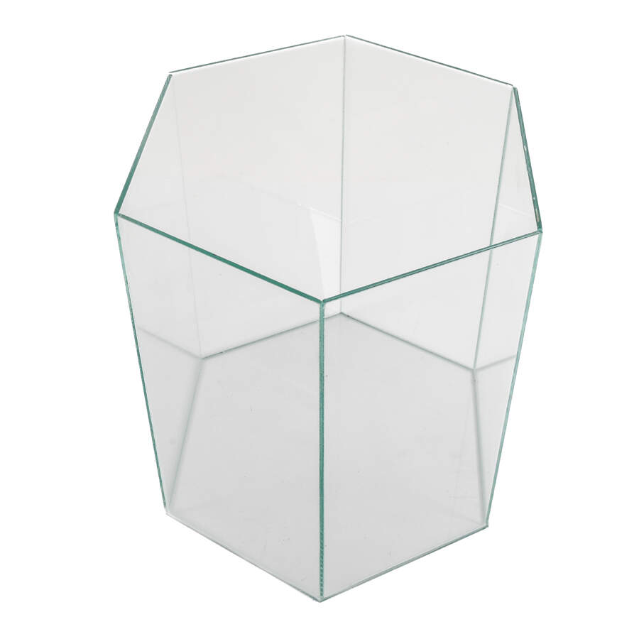 Multi-Sided Glass Countertop Display Stand-8