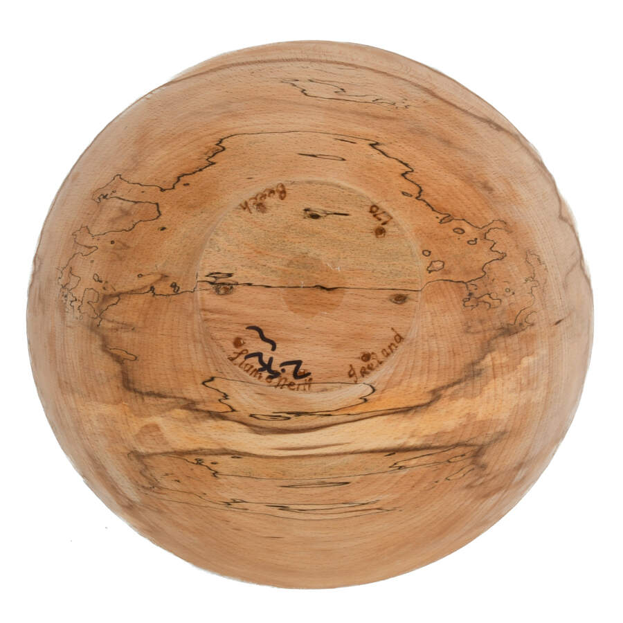 Irish Wood Turned Flare Bowl by Liam Neil-7