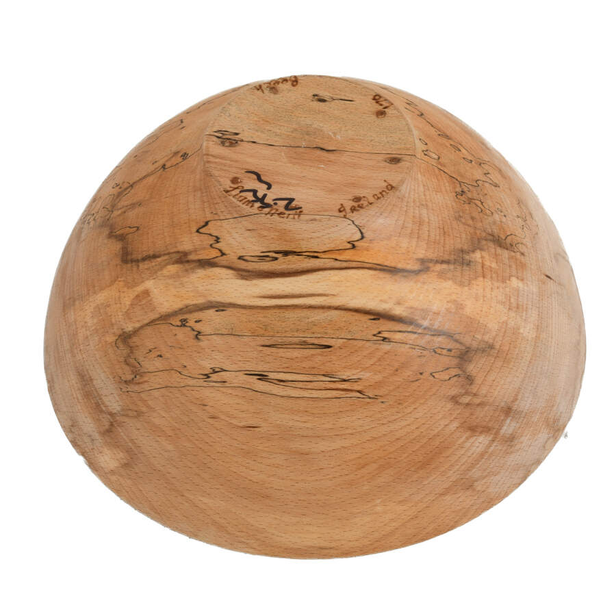 Irish Wood Turned Flare Bowl by Liam Neil-5