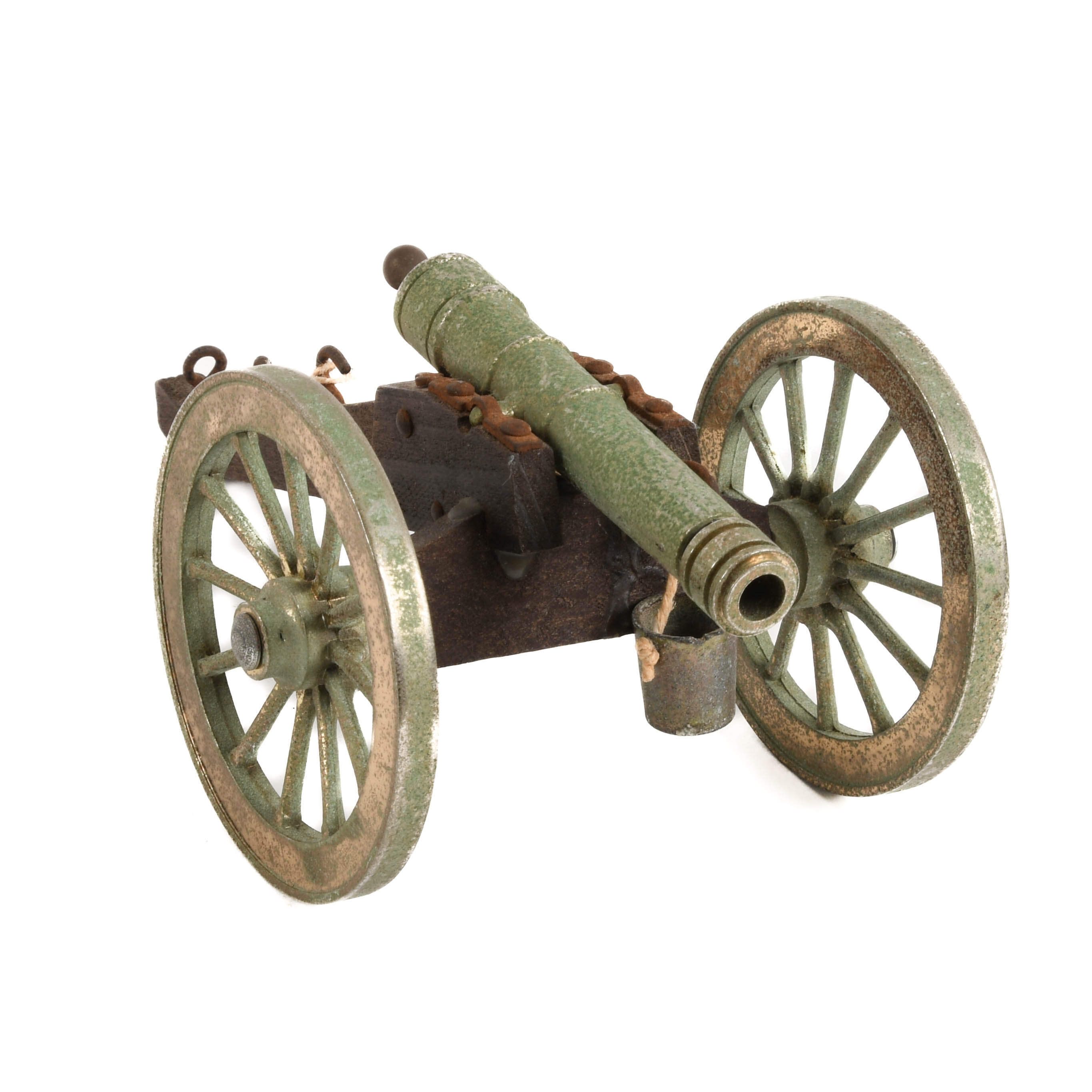 Decorative Civil War-Style Tabletop Cannon-3