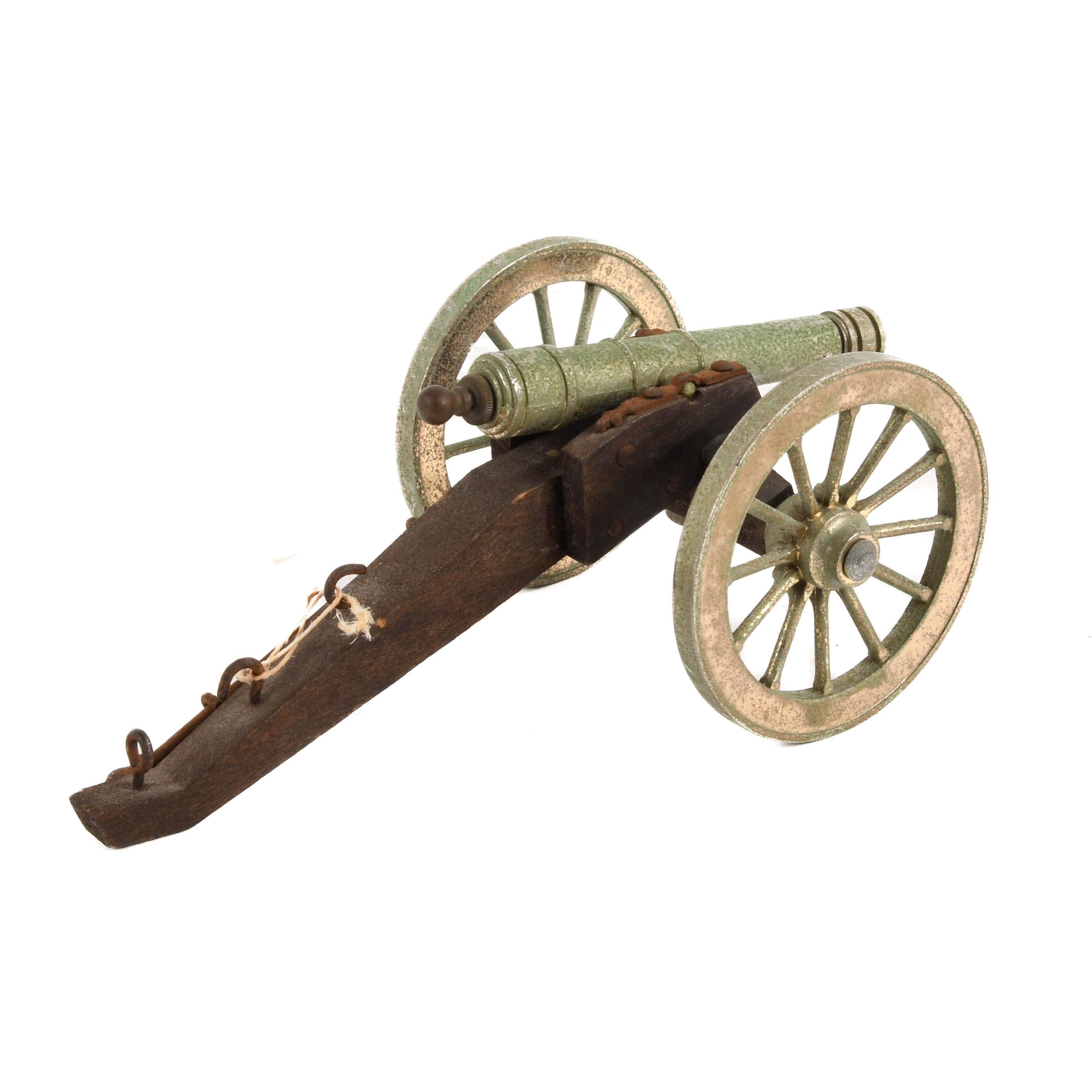 Decorative Civil War-Style Tabletop Cannon-2