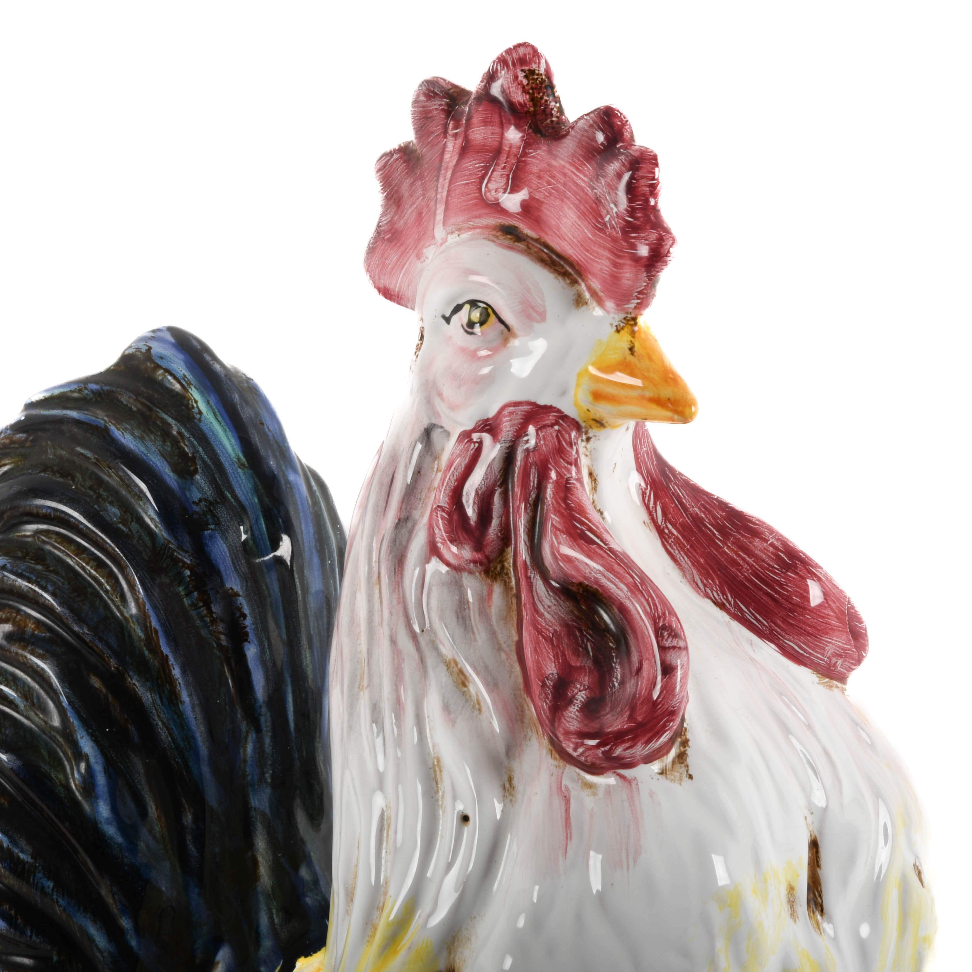 Italian Majolica Rooster-5