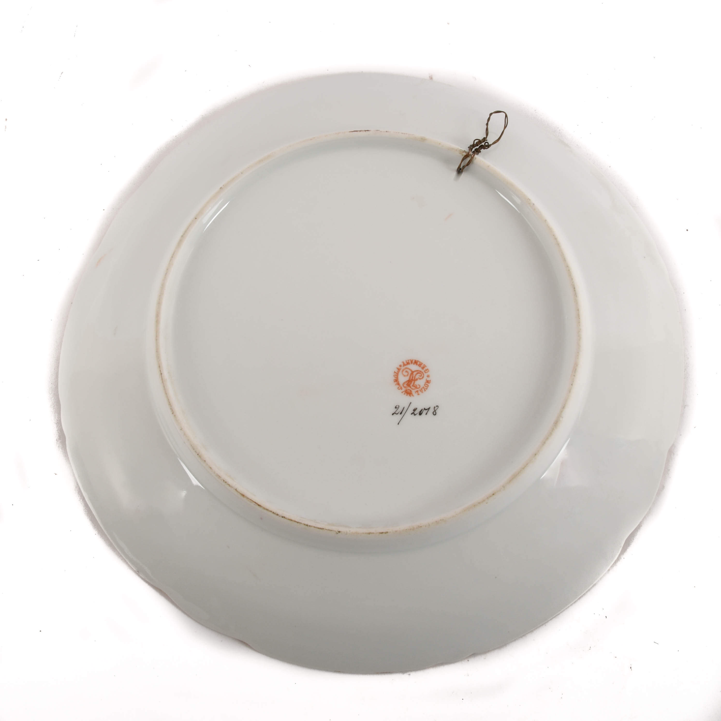 Royal Carola Lusterware Charger-4