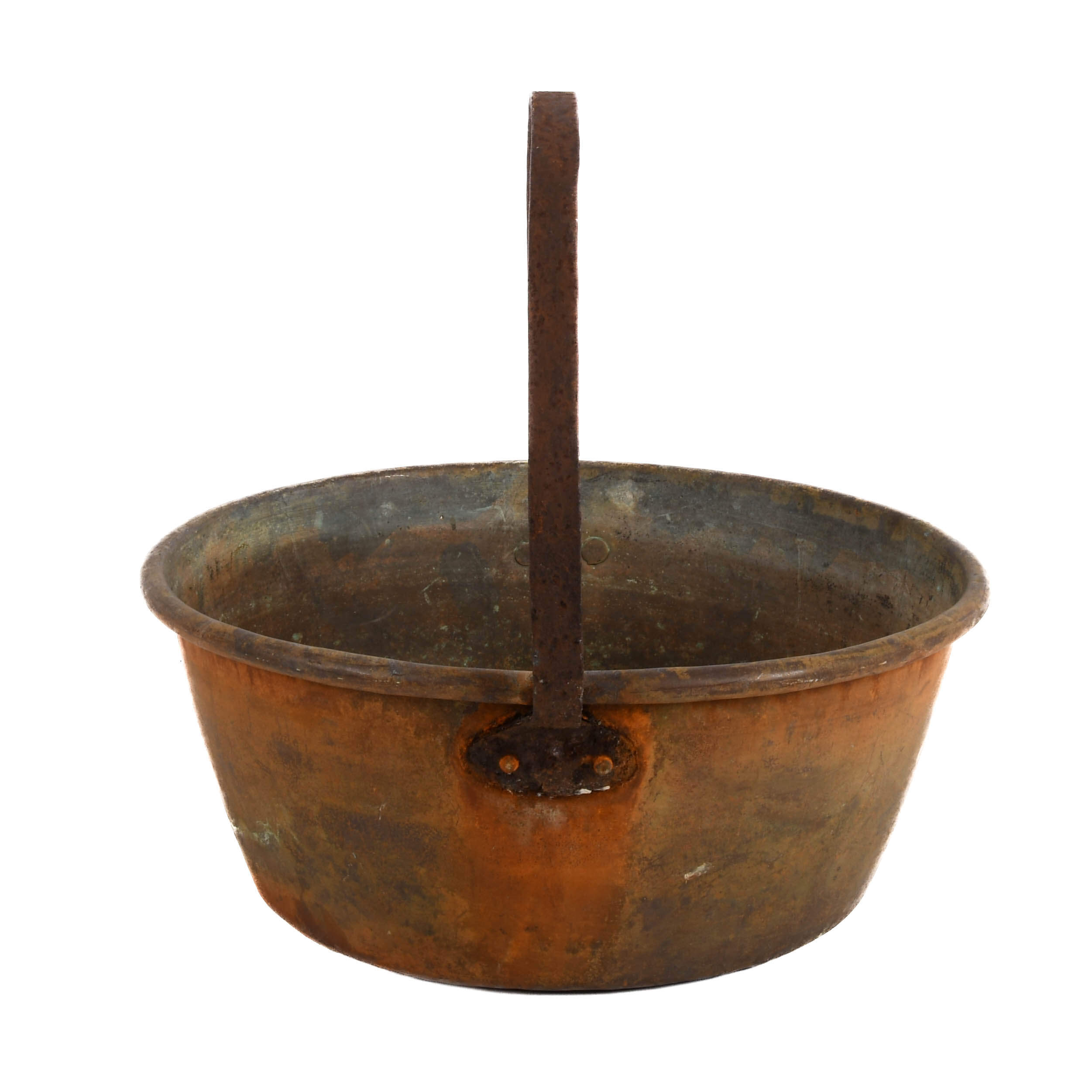 Antique Fireside Copper Jelly Pan-3