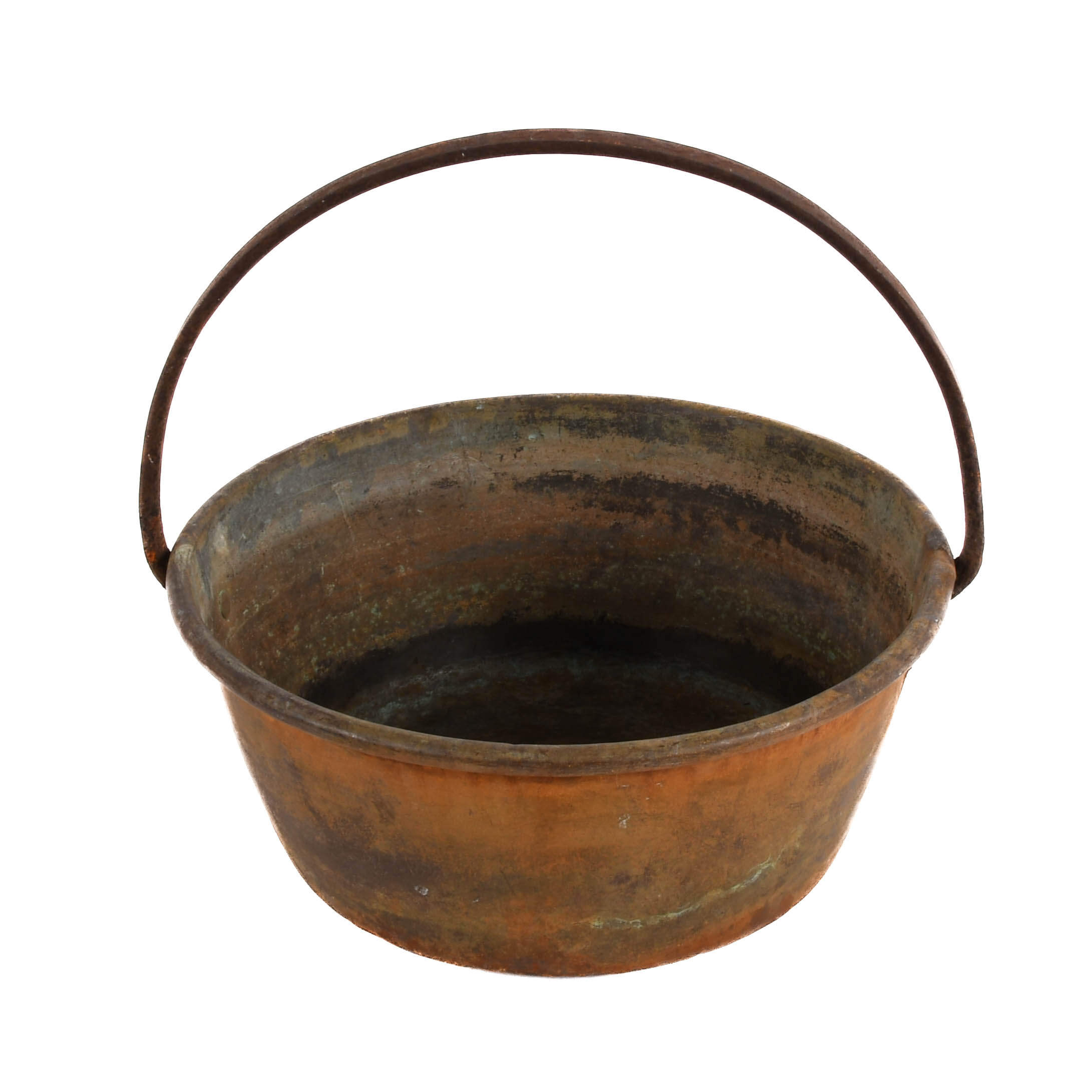 Antique Fireside Copper Jelly Pan-2