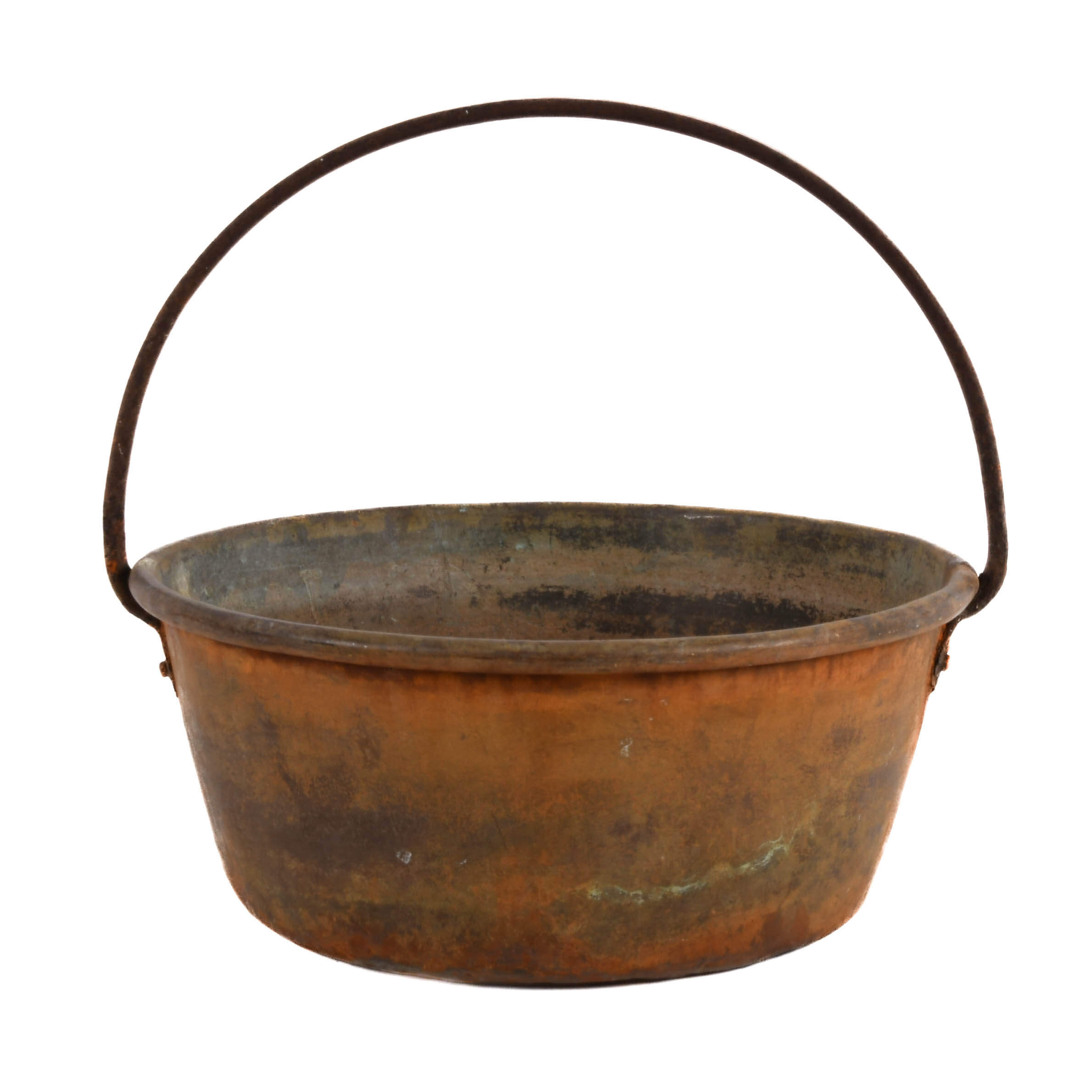 Antique Fireside Copper Jelly Pan-1