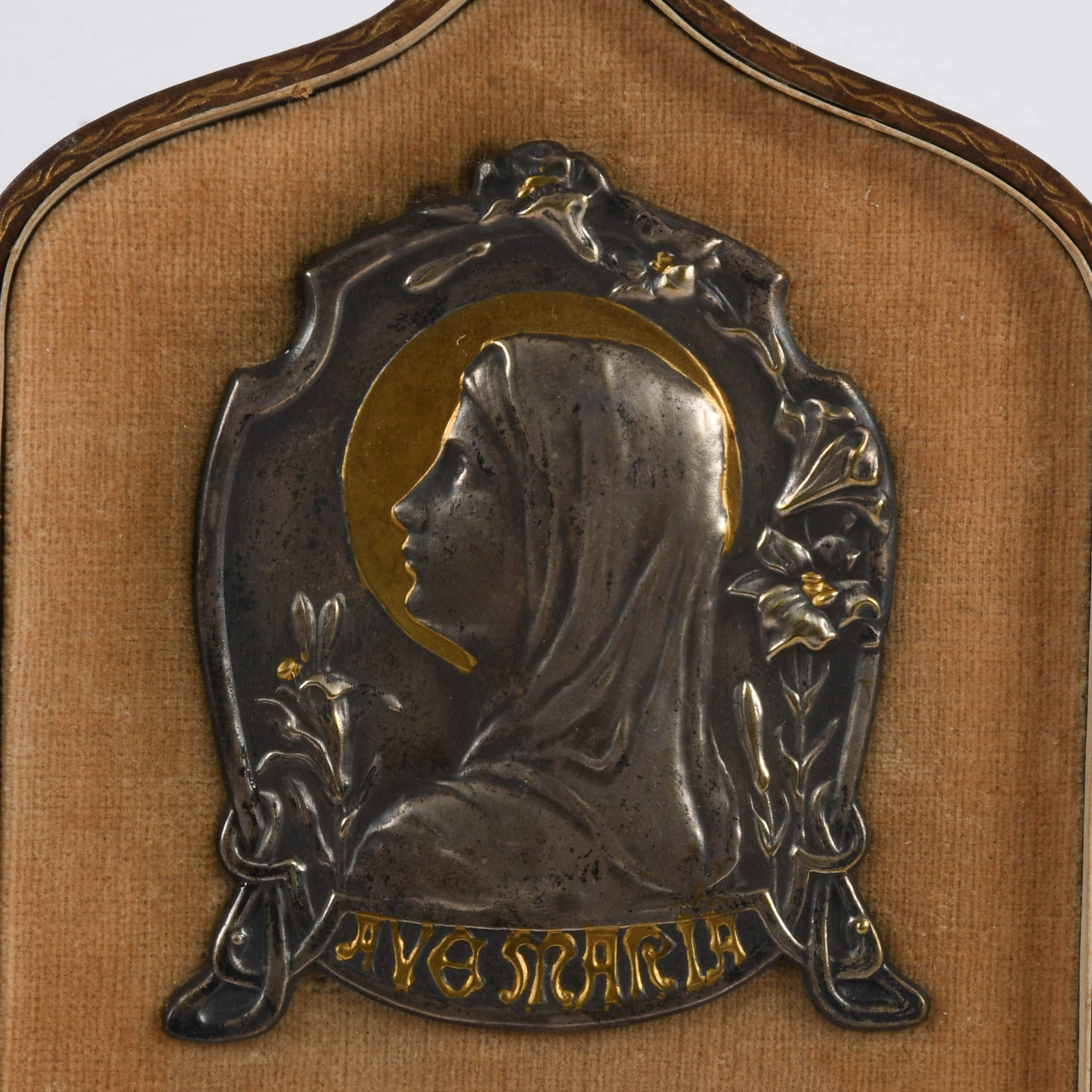 Triptych Lourdes Communion Souvenir-3