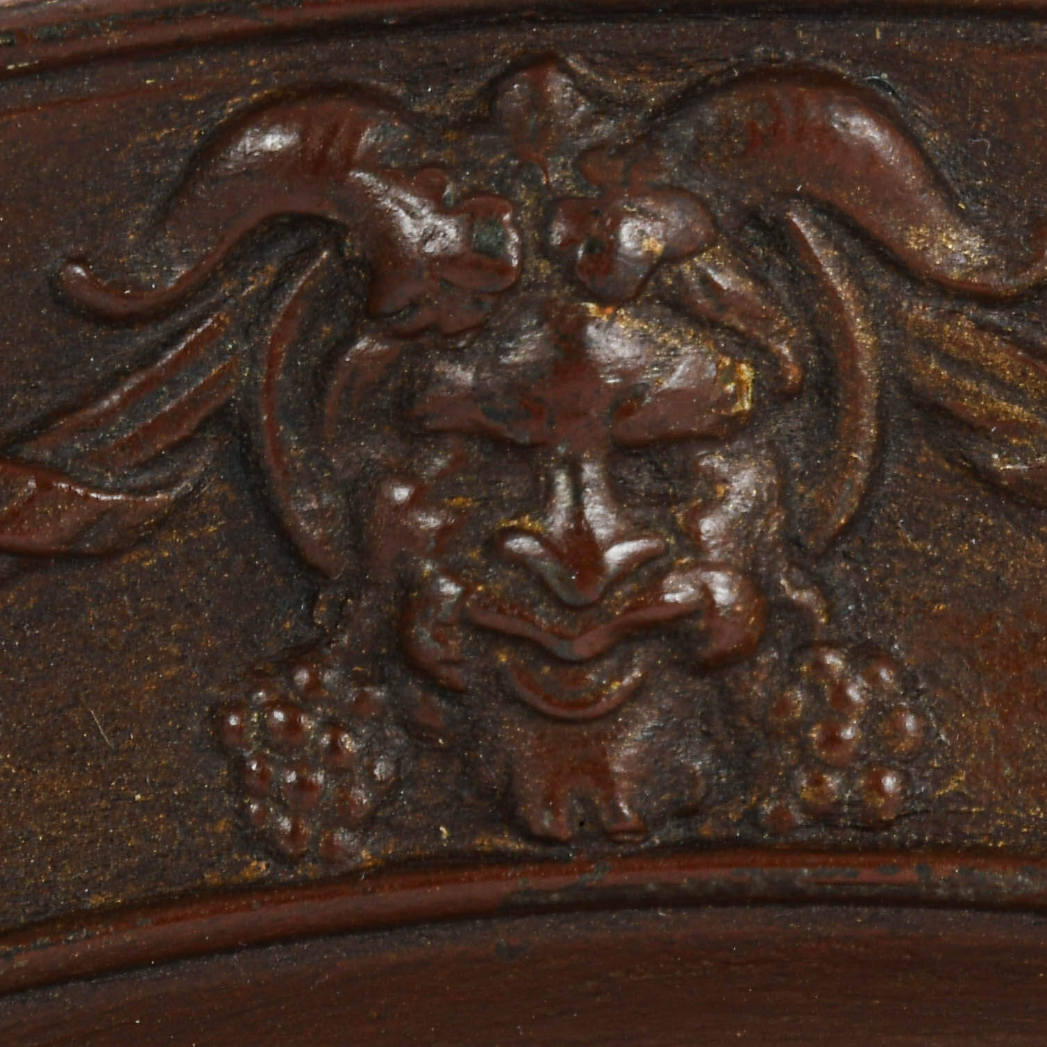 Cast Metal Charger Depicting Bacchanal Festival-4