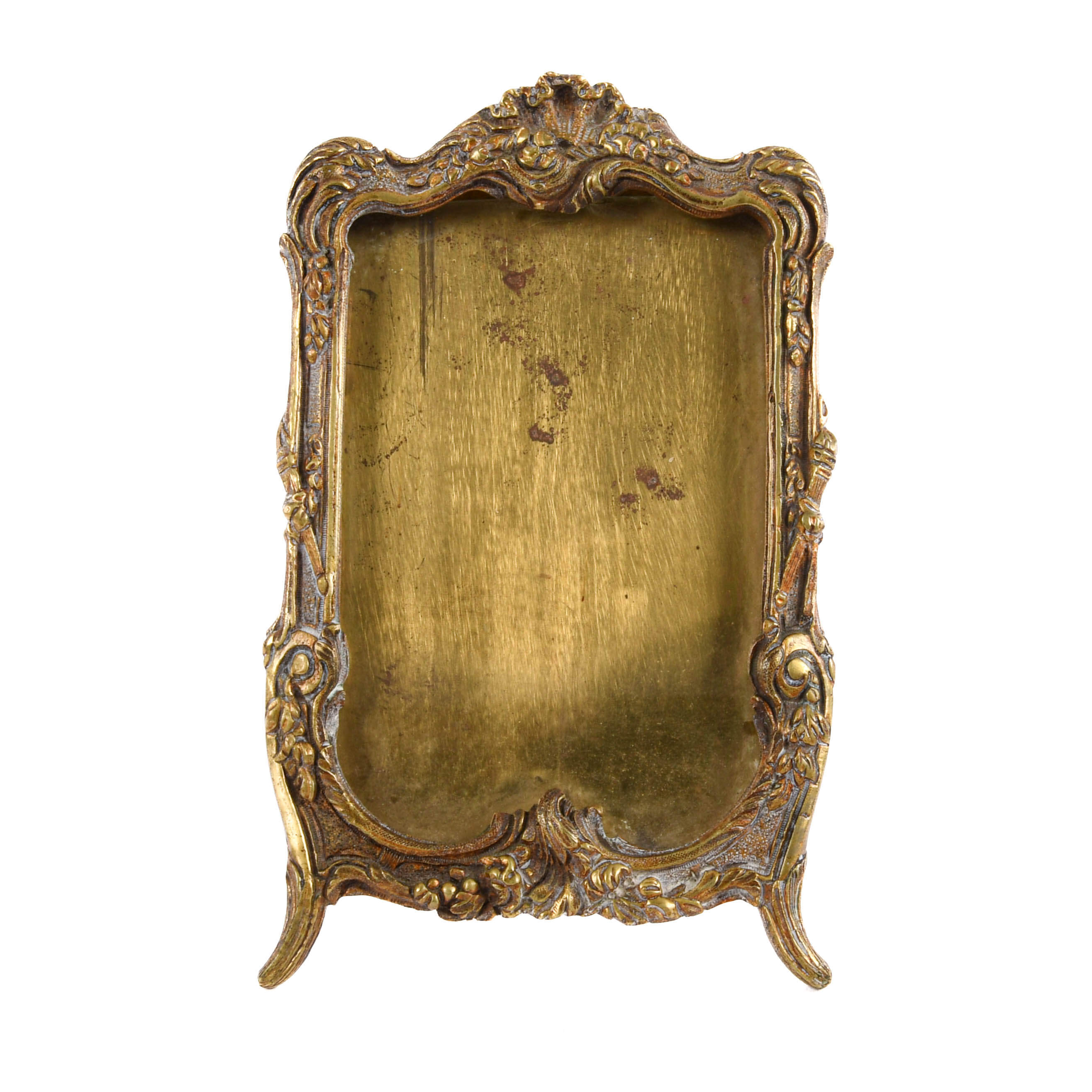 Ornate Bronze Victorian Picture Frame-1