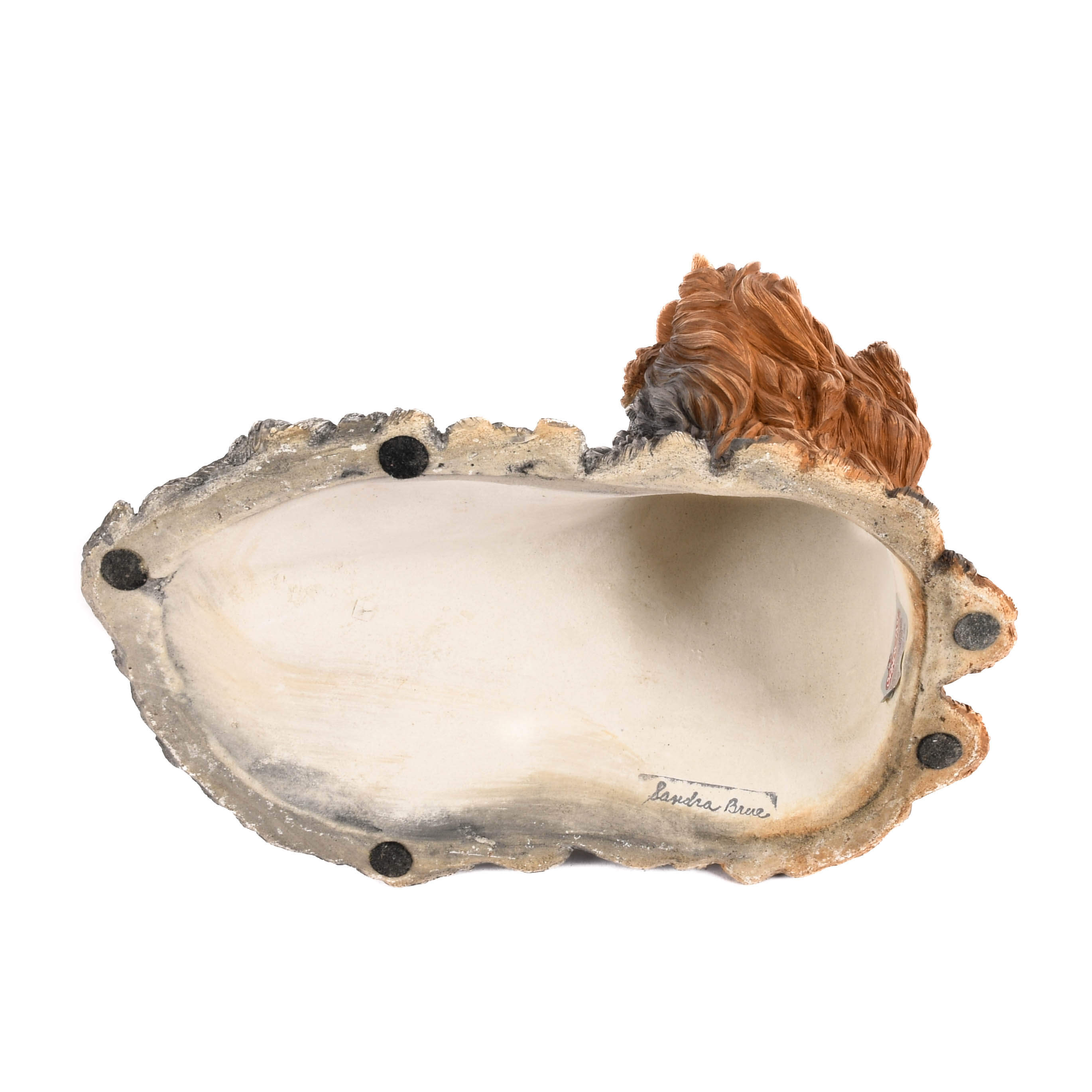 Sandra Bruce Ceramic Yorkie Sculpture-8