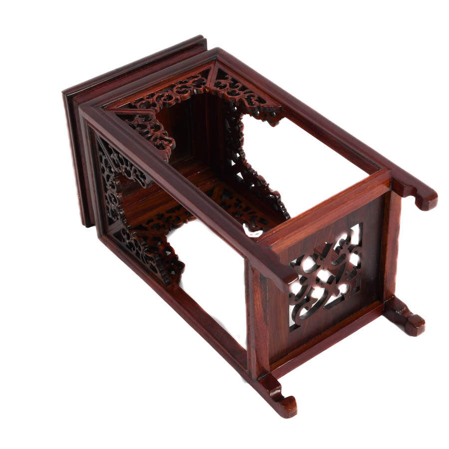 National Museum of China Miniature Hardwood Table with Box-6