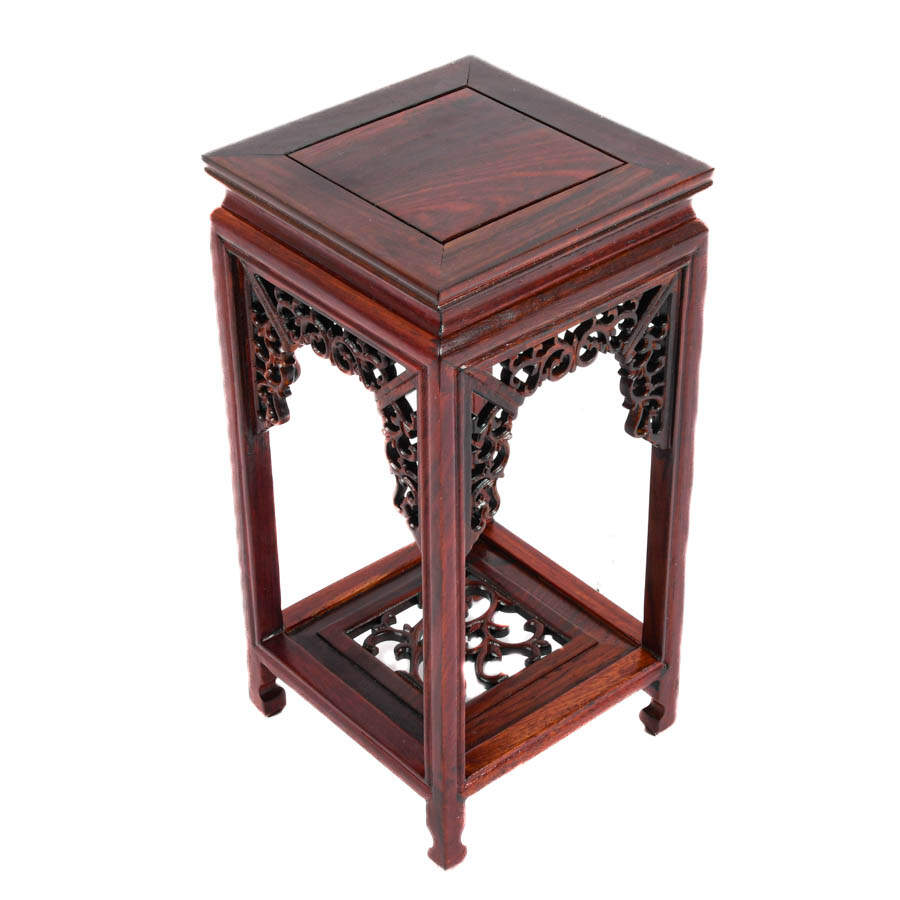National Museum of China Miniature Hardwood Table with Box-5