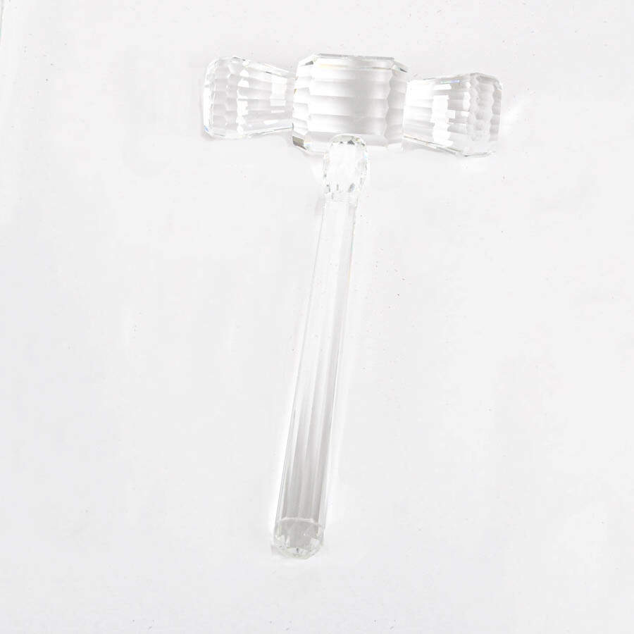 Crystal Art Glass Gavel-1