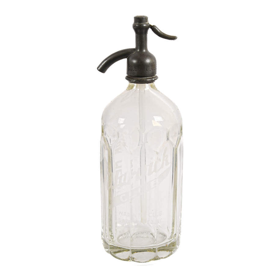 Warwick Club Heavy Glass Seltzer Bottle-1