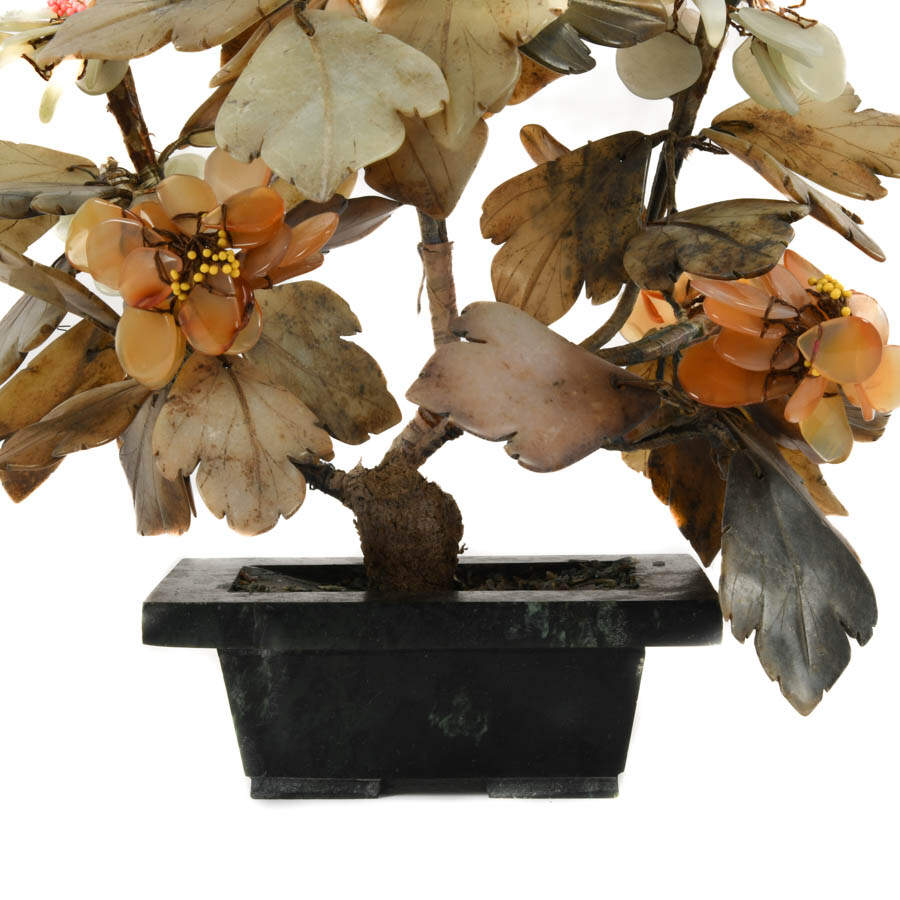 Chinese Jade and Stone Tree-3