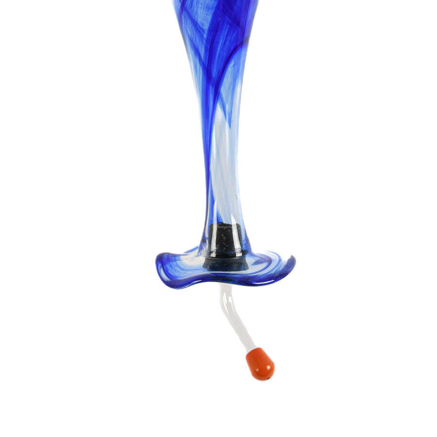 Art Glass Humming Bird Feeder-4