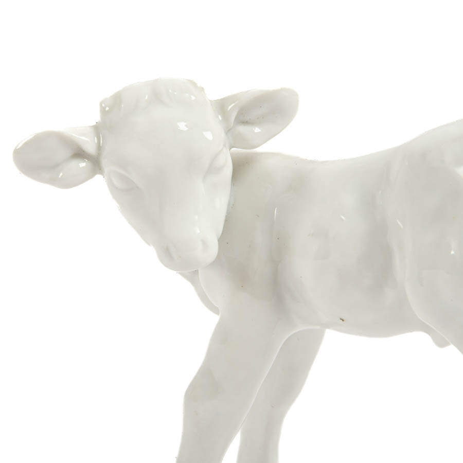 Meissen Porcelain Baby Calf Figurine-4