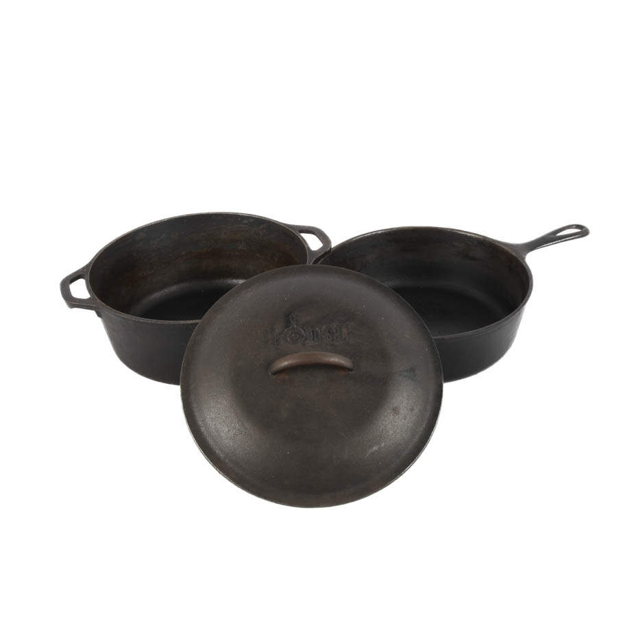 Lodge Cast Iron 3-Piece Set-2