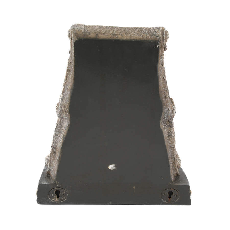 Figural Elephant and Monkeys Resin Wall Shelf-7