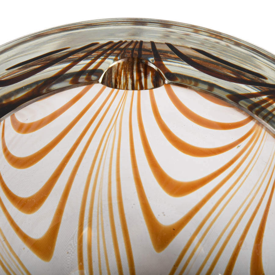 Mid-Century Art Glass Ashtray Attributed to Cenedese-6