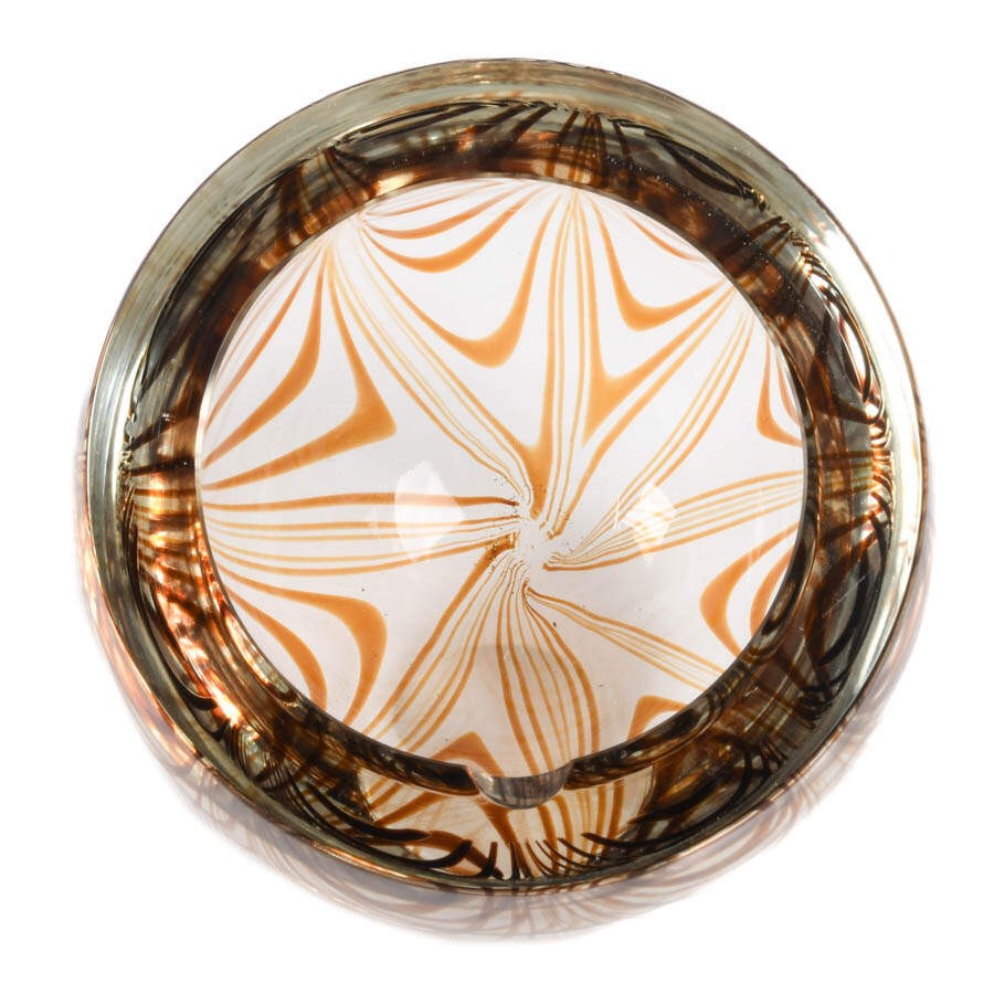 Mid-Century Art Glass Ashtray Attributed to Cenedese-4