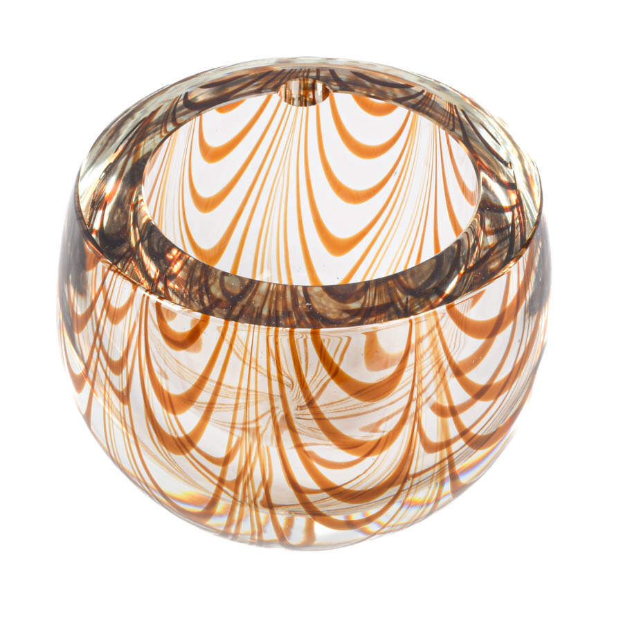 Mid-Century Art Glass Ashtray Attributed to Cenedese-1