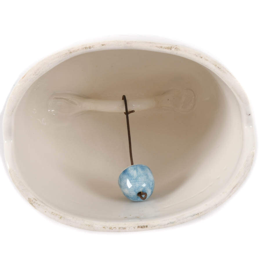 Italian Milvia Quadrifoglio Hand-Painted Bell-6