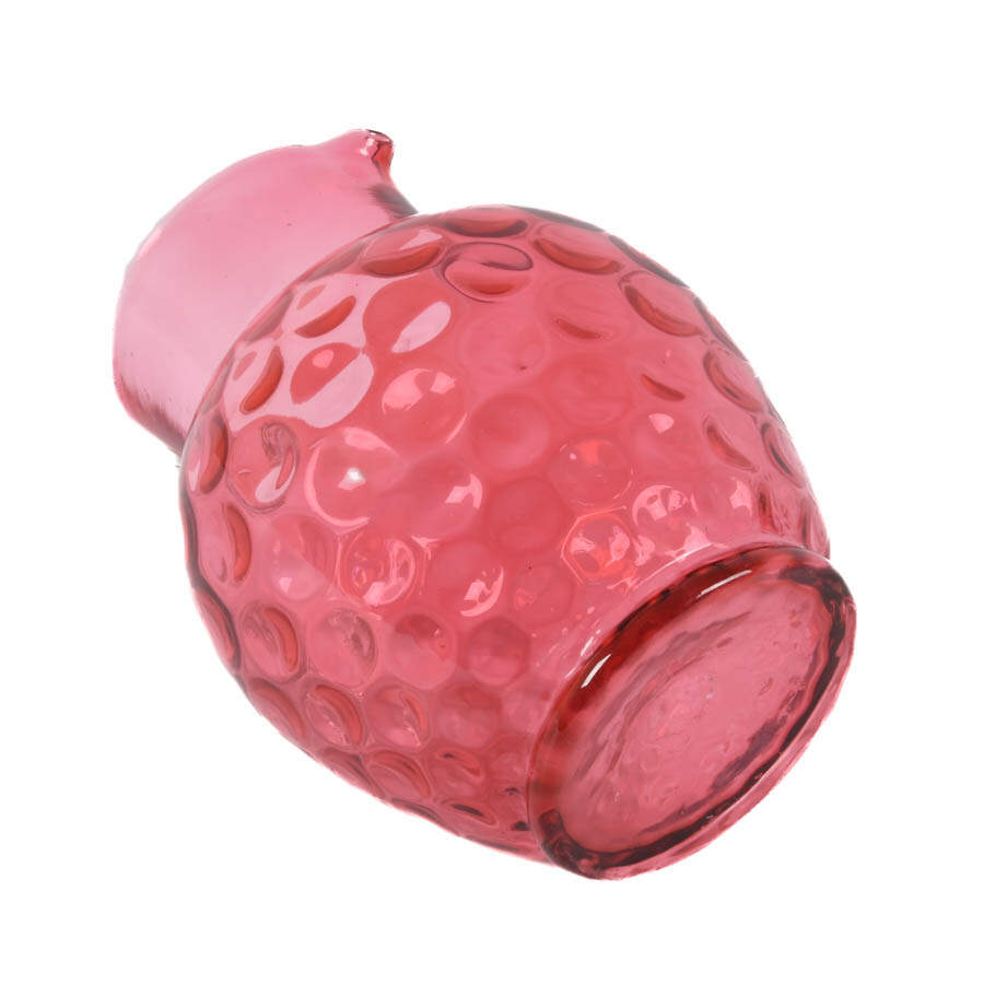 Victorian Cranberry Coin Dot Jug-4