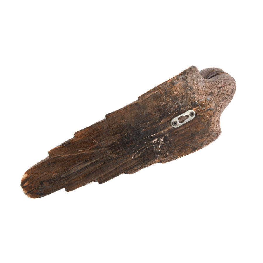 Carved Wood Figural Bird Wall Sconce-8