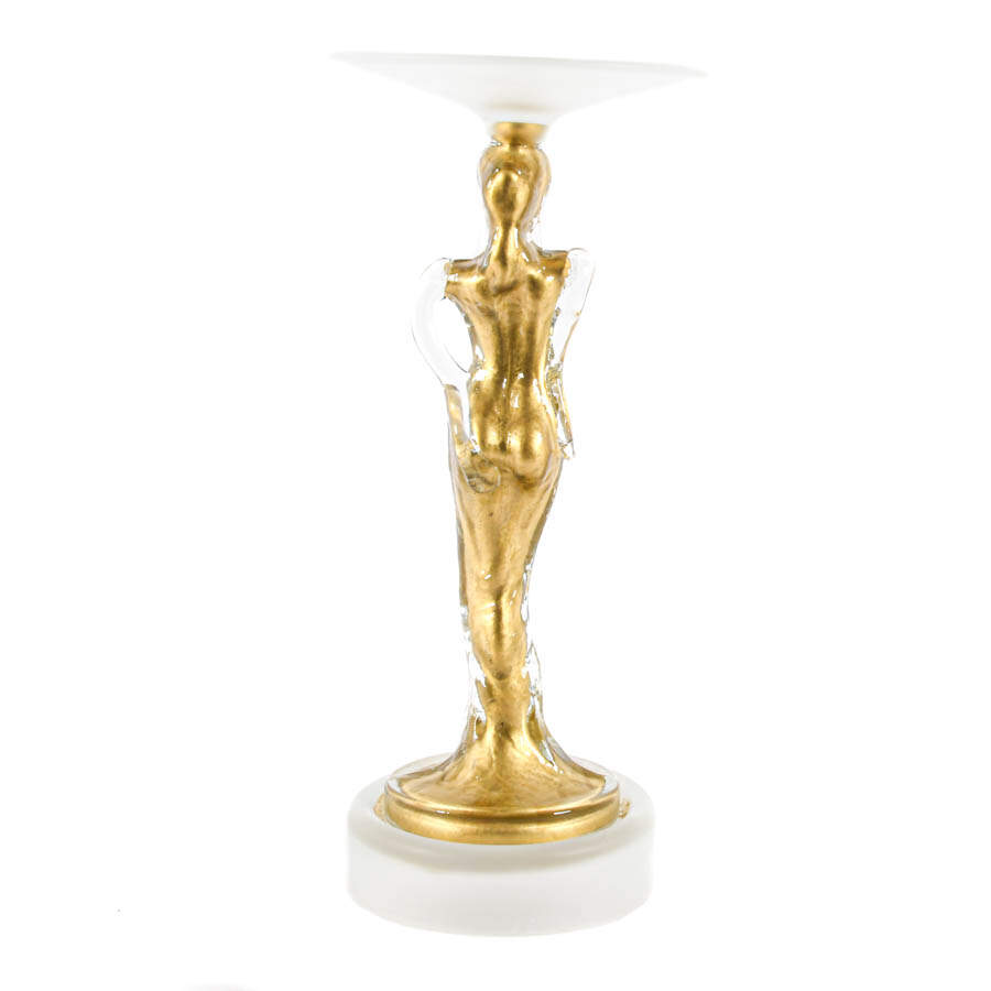 Venetian Art Deco-Style Figural Compote-4