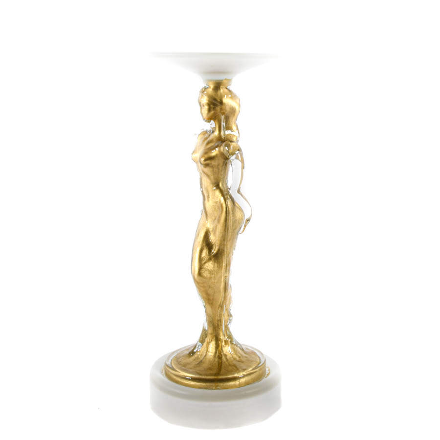 Venetian Art Deco-Style Figural Compote-3
