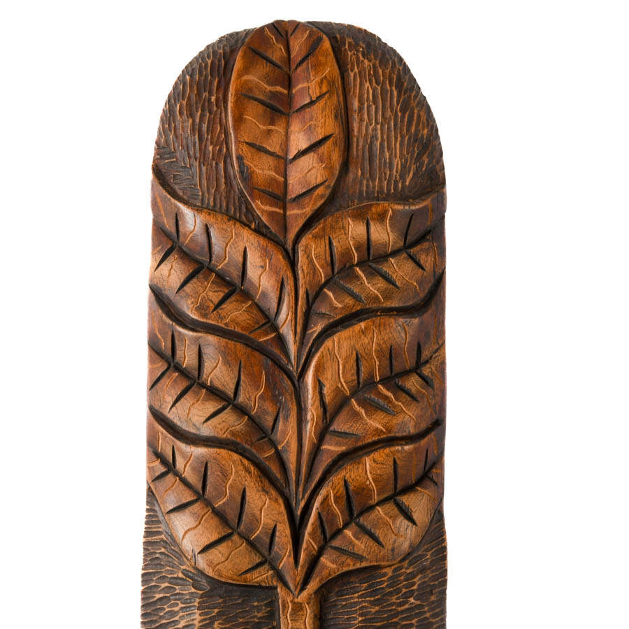 Large Carved Wood African Mask-3