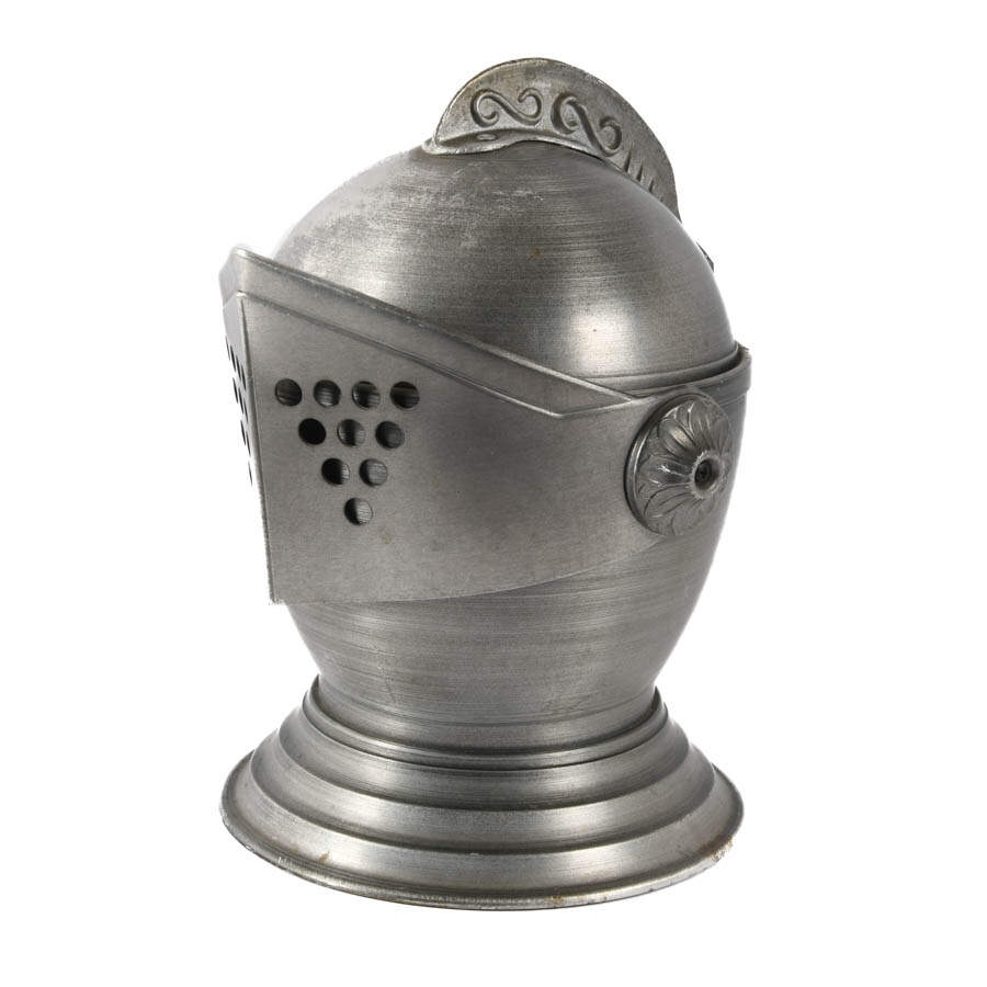 Medieval Knight Inspired Metal Helmet Ice Bucket-4