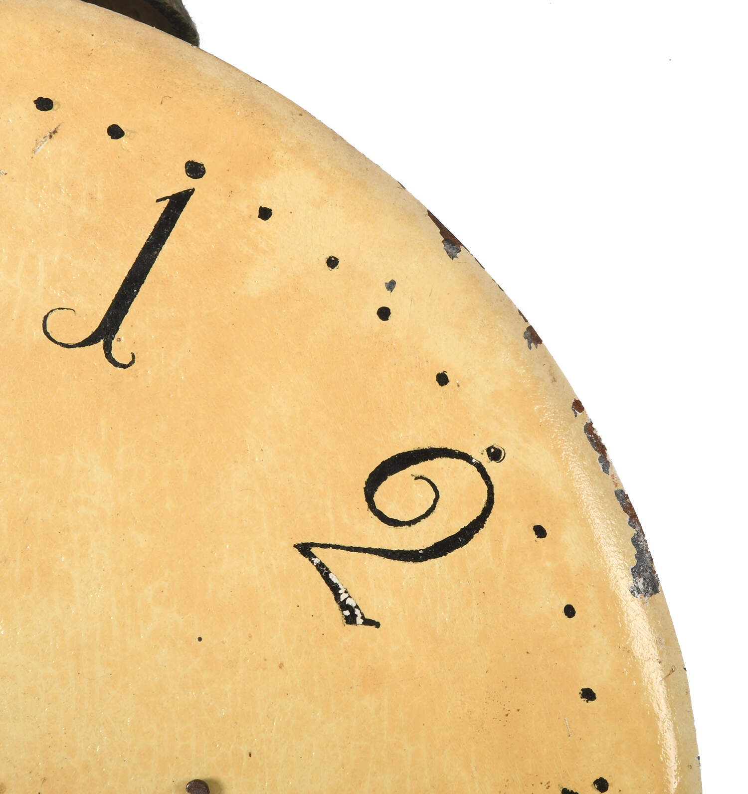 Antique Swedish Gustavian Clock Face by E. Appelquist-3