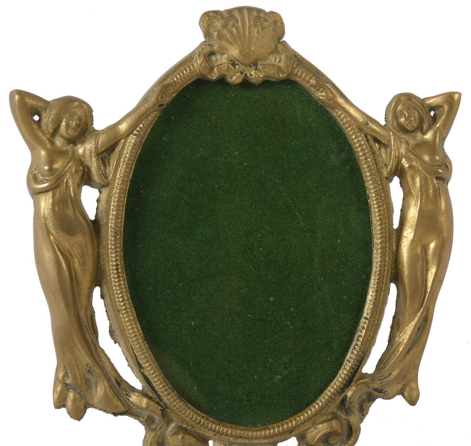 Art Nouveau-Style Figural Ladies Picture Frame-5