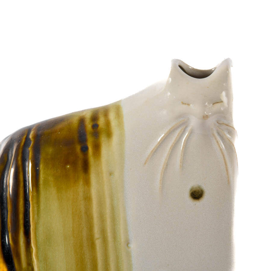 Large Ceramic Cat Design Flower Vase-2