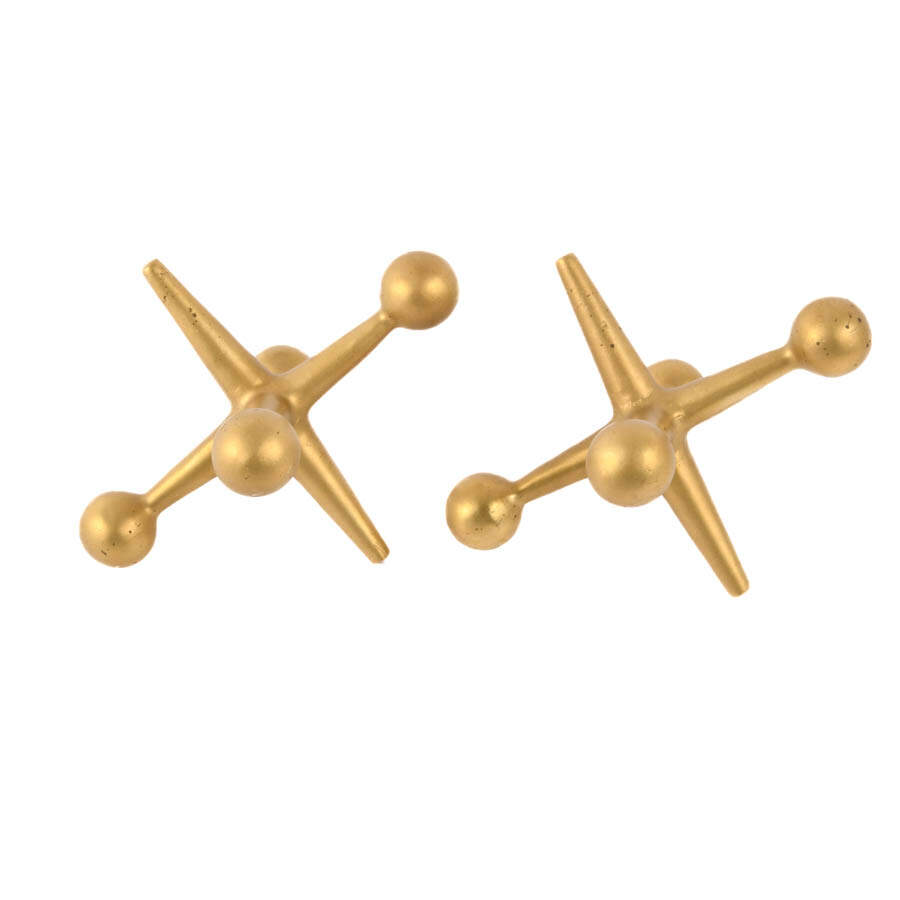 Pair of Brass Jack Bookends-3