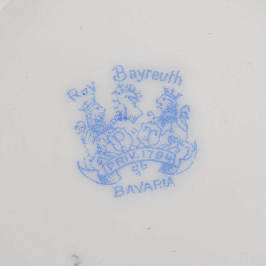 Royal Bayreuth Hand-Painted Porcelain Portrait Bowl-4