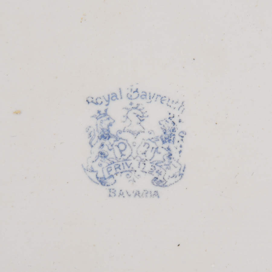 Royal Bayreuth Hand-Painted Portrait Dresser Tray-4