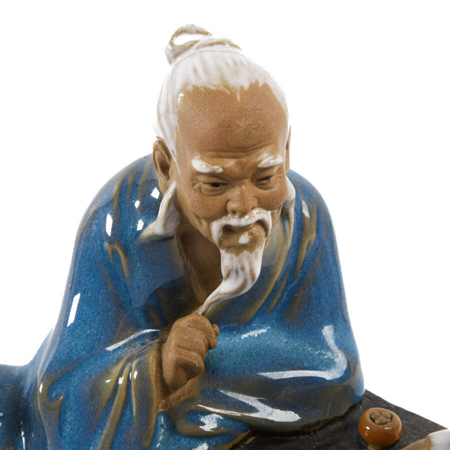 Chinese Pottery Mudmen Statue-5
