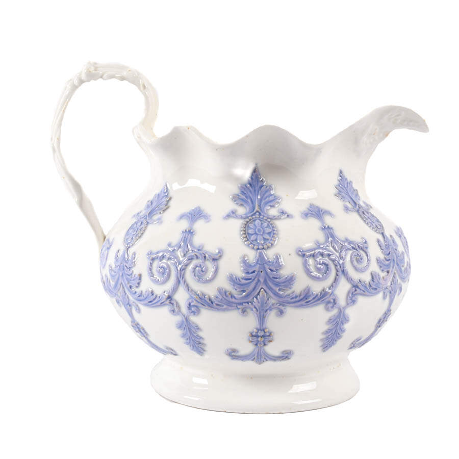 Victorian Staffordshire Water Pitcher-1