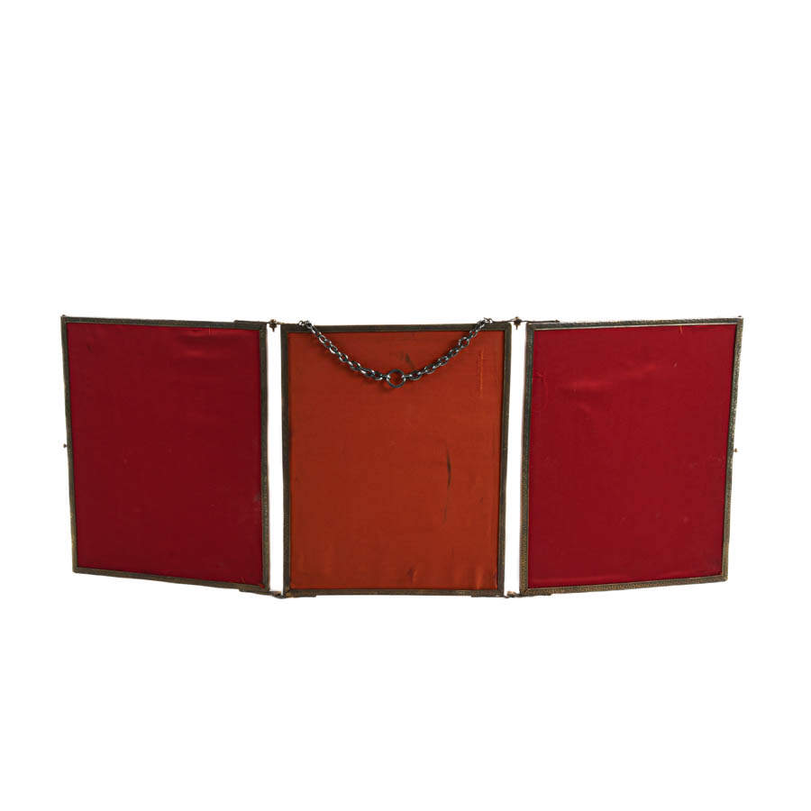 Folding Three Panel Vanity Mirror-5