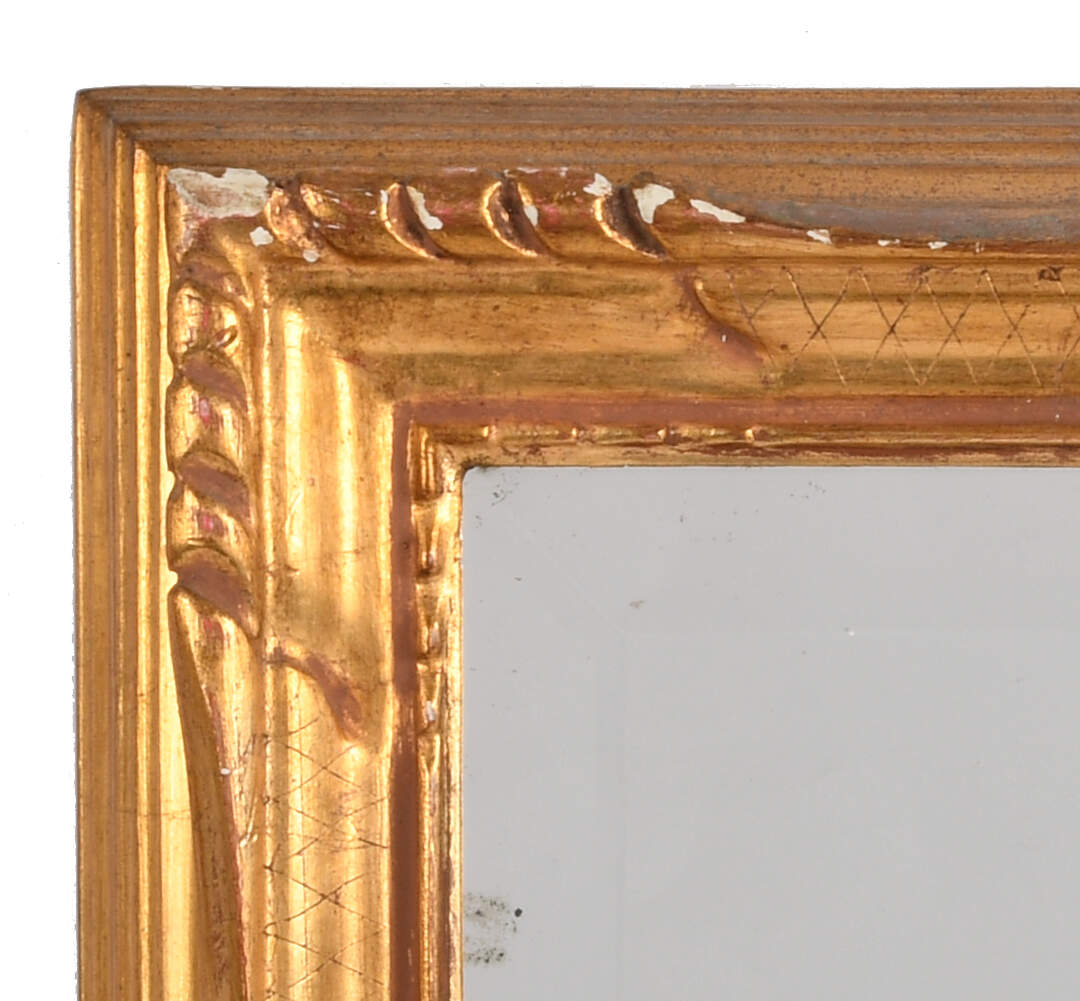 Ornate Gilded Wood Mirror-4