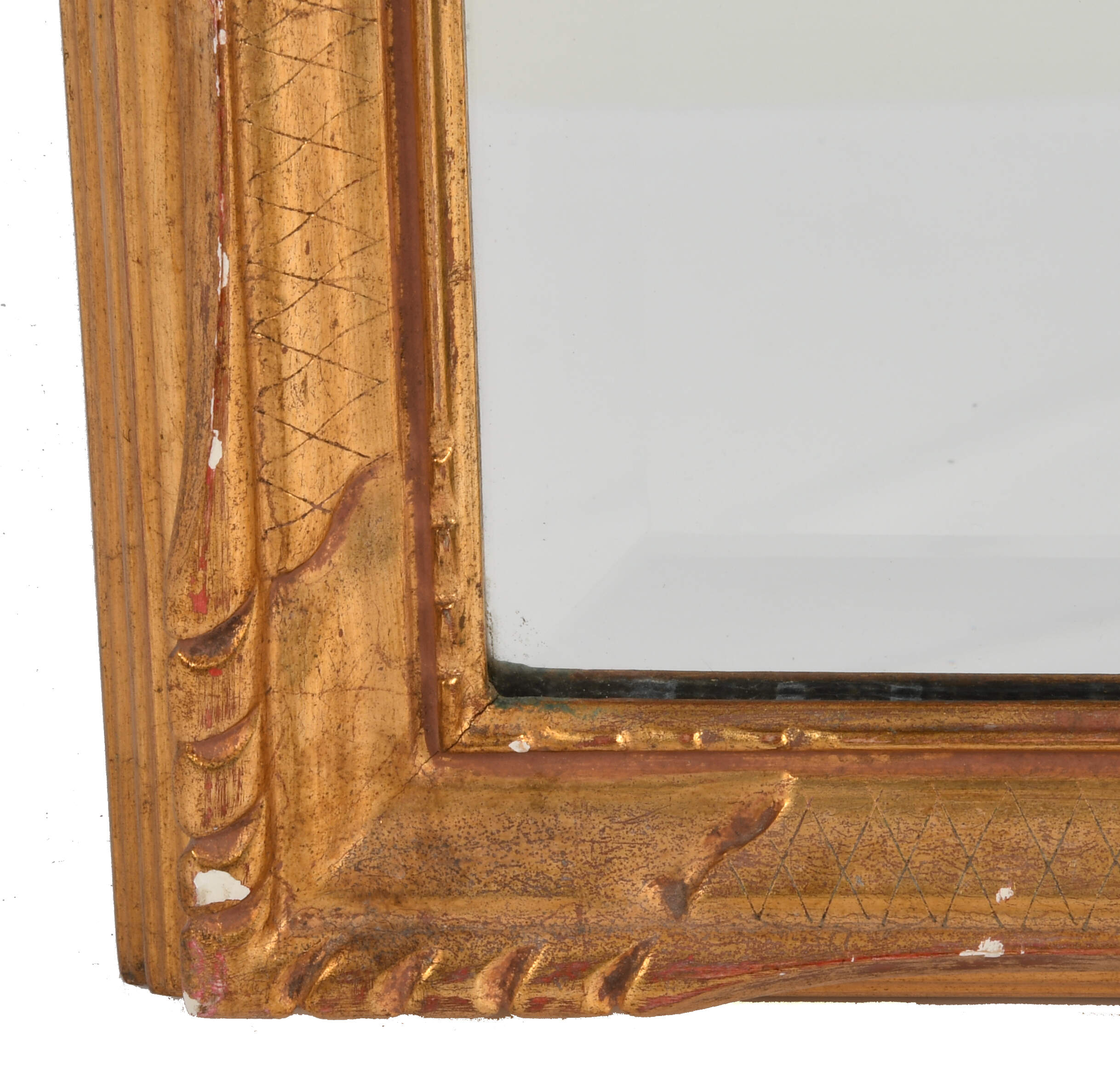 Ornate Gilded Wood Mirror-3