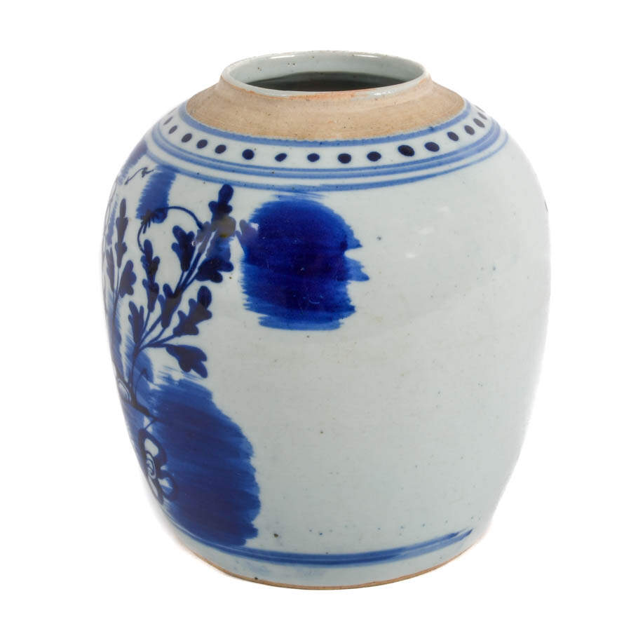 Chinese Porcelain Blue and White Jar-2