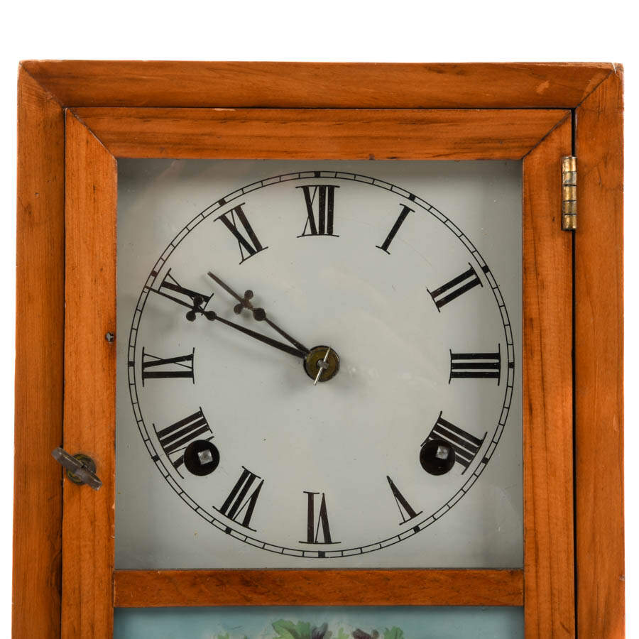 Antique Cottage Shelf Clock-2