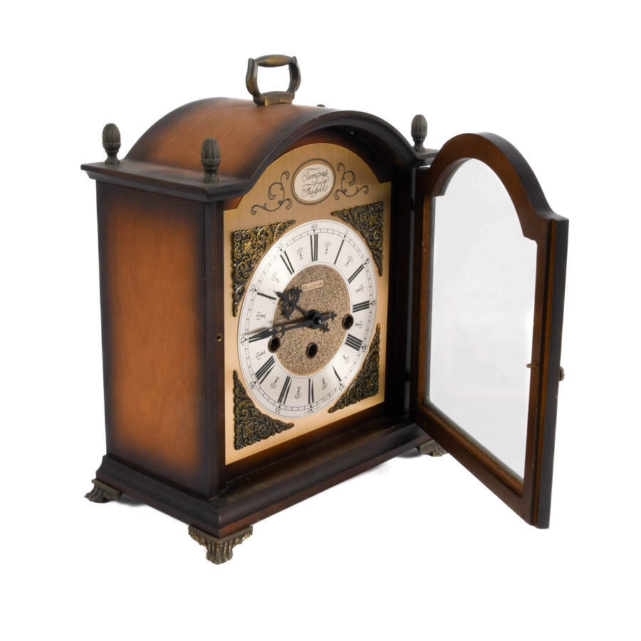 Bulova Tempus Fugit Westminster Mantel Clock-3