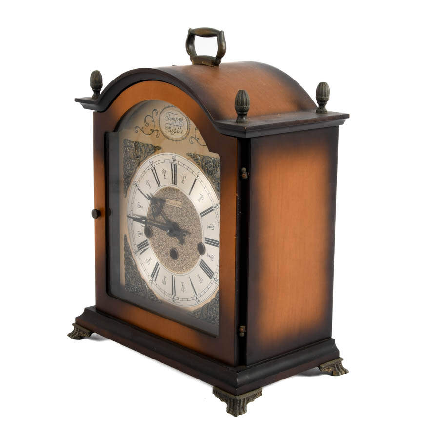 Bulova Tempus Fugit Westminster Mantel Clock-2